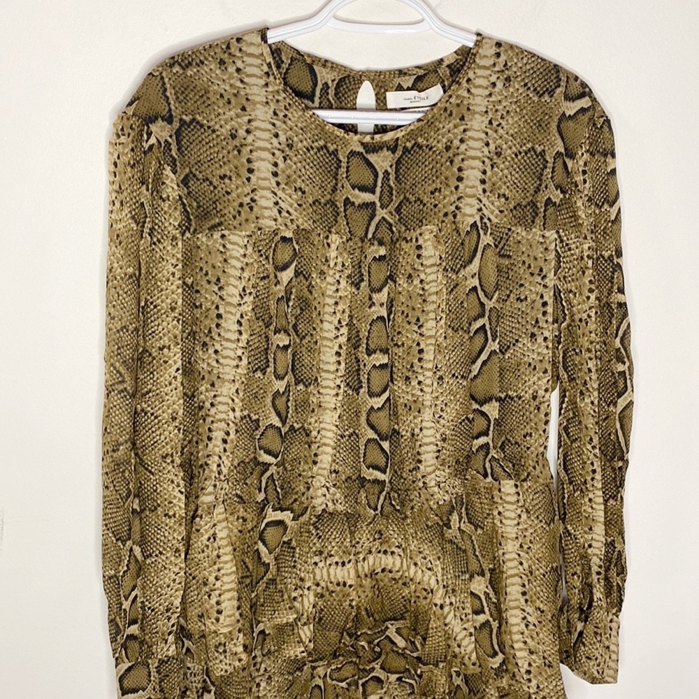 Isabel Marant Etoile Java Python Print Asymmetric… - image 6